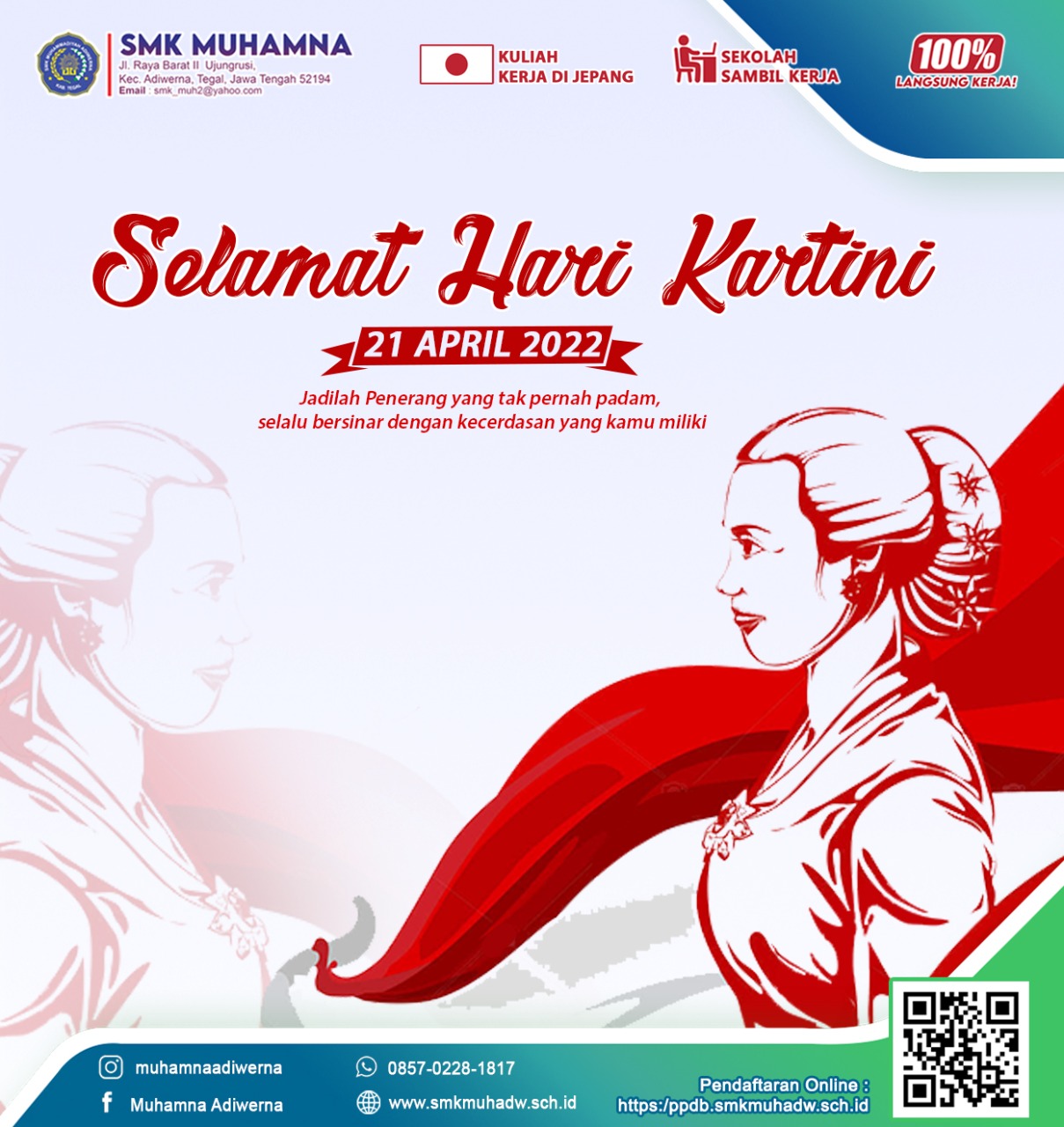 Selamat hari Kartini 21 April 2022