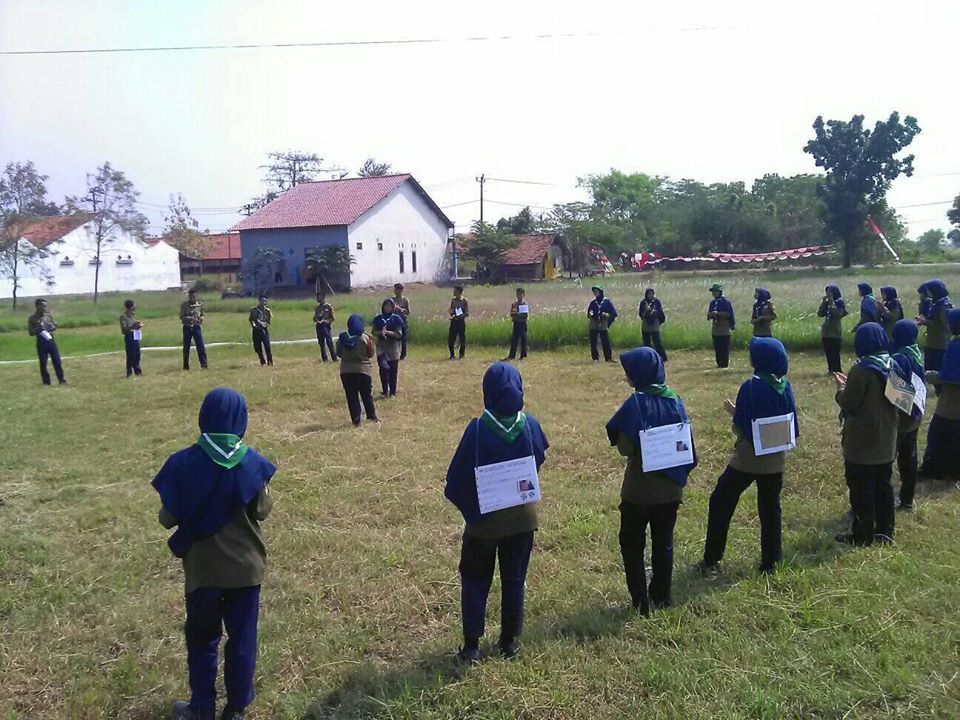 Kemah Tamu Penghela Gerakan Kepanduan Hizbul Wathan SMK Muhammadiyah Adiwerna