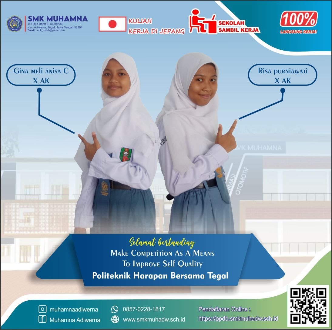 Siswa SMK Muhamna akan bertanding dalam acara PAC 2021 yang diadakan oleh D3 Akuntansi Poltek Harber